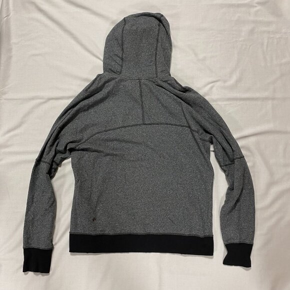 Lululemon Womens Om & Roam Pullover Sz 8 Heathered Grey Black Soft Loose W3F28S - Picture 9 of 11